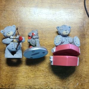 Handmade Collectible Bear Figurines " Me to You"